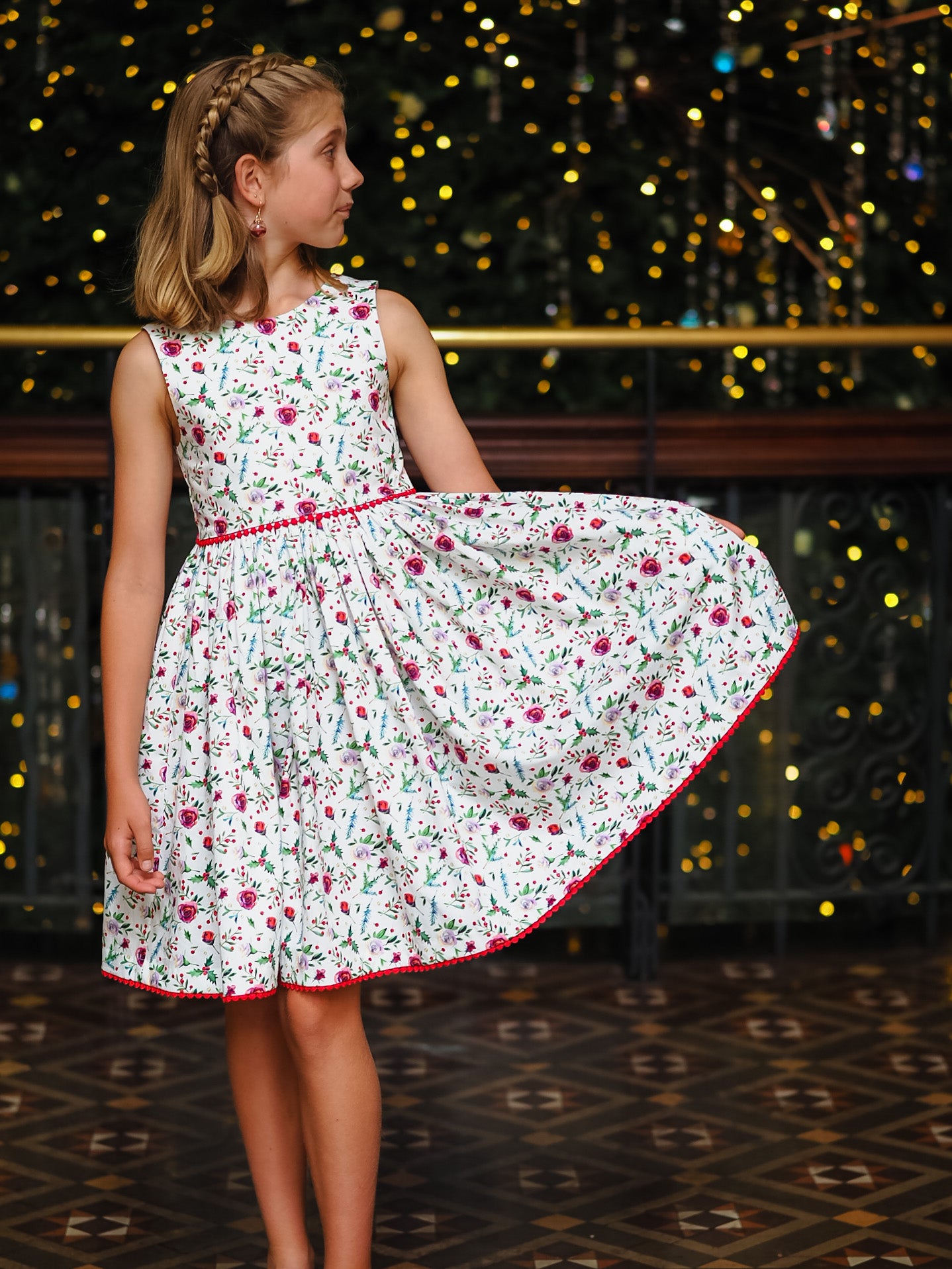 Teen Tea Party Dress Sewing Pattern ...